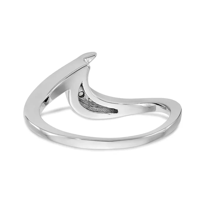 Rings 007ct CZ Solid Real 14k White Gold Wedding Wedding Band Ring Goldia