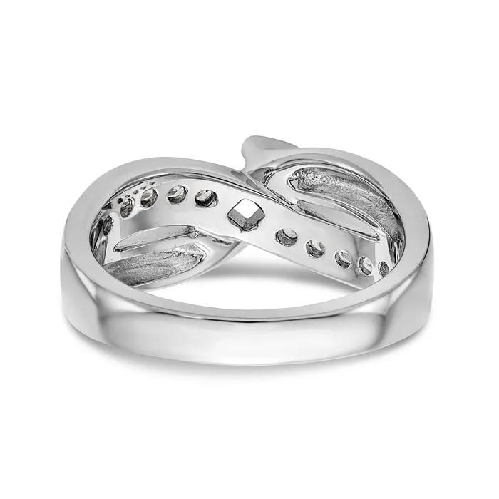 Rings Goldiacom 14kw Peg Set Simulated Diamond Engagement Ring