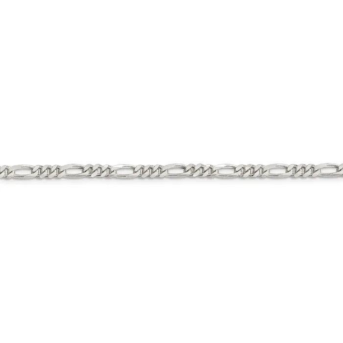 Rings WB Choice Jewelry Sterling Silver 35mm Figaro ChainWBCQFG10026