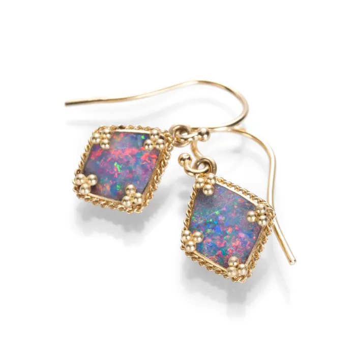 Amali Australian Opal Kite Earrings Earrings