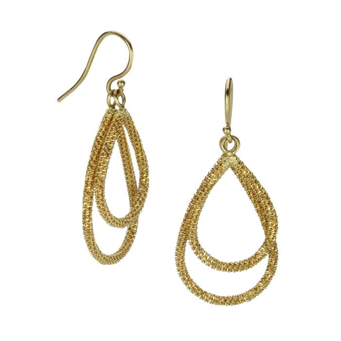 Amali Earrings Stardust Double Teardrop Earrings