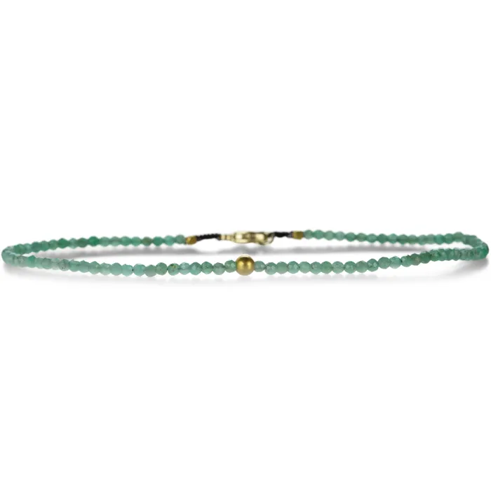 Bracelets Margaret Solow 18k and Emerald Beaded Bracelet