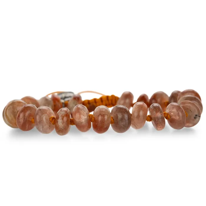 Smooth 10mm Sunstone Bracelet Joseph Brooks Bracelets