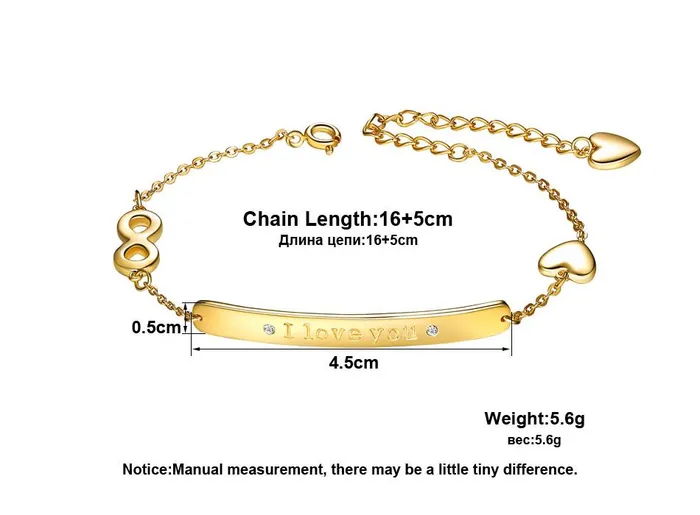 Love Bracelet For Women sparklingselections Bracelets