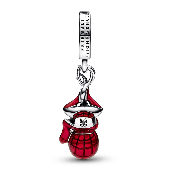 Pandora Charm Necklaces Pandora Marvel Hanging SpiderMan Dangle Charm