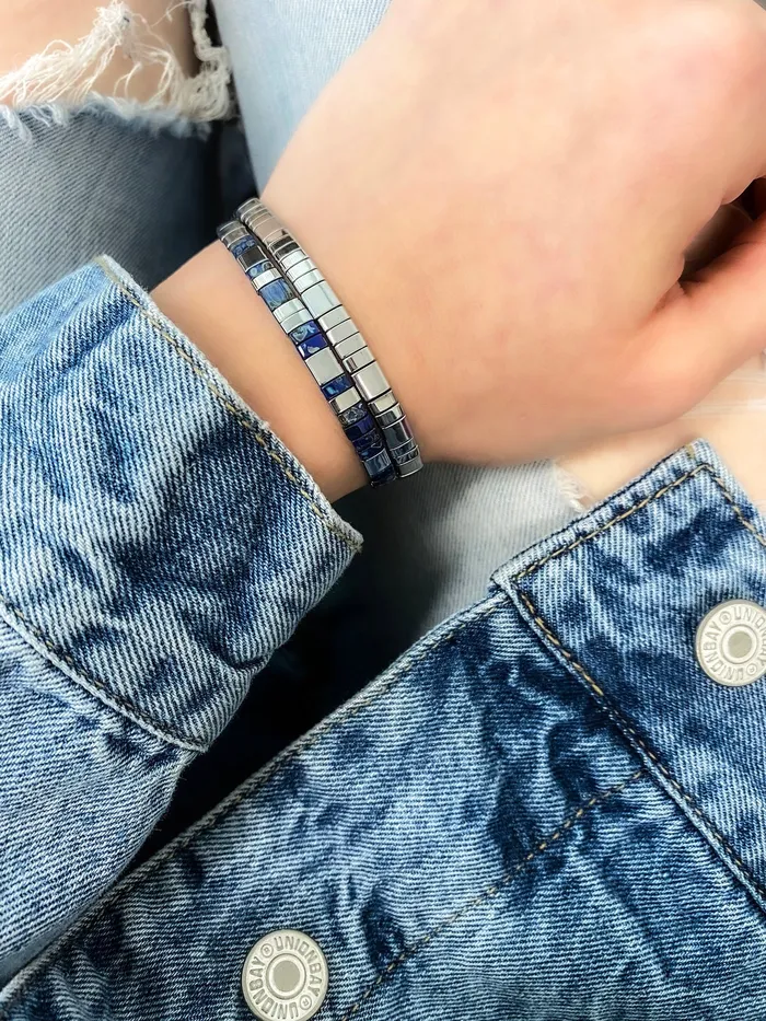 Soul Sisters Morse Code Tila Blue My Mind Bracelet Skylar Paige Bracelets