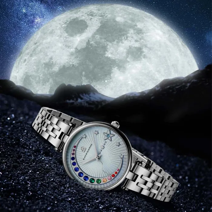 BLACK BY BLUE BRAVE Watches Crescent Moon Watch