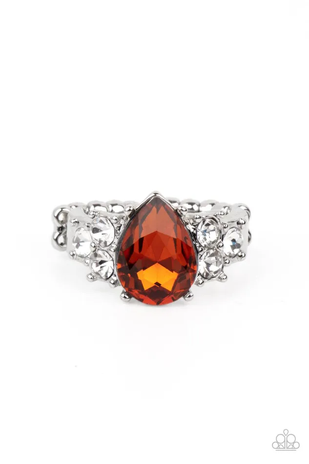 Paparazzi Accessories Rings Happily Ever Eloquent Brown Ring Jewelry by Bretta