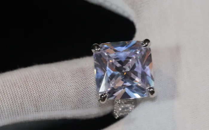 Baguette Ring Mens Baguette Ring Big Diamond Ring Womens Baguette Ring Lab Diamonds London Rings
