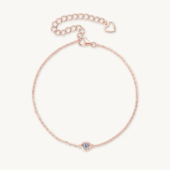 Bracelets Camile Stone Classic Moissanite Chain Bracelet