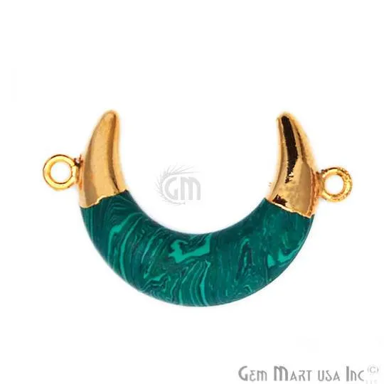 Gold Plated Double Bail Horn Pendant GemMartUSA PreStyled Sets Gold Plated Double Bail Horn Pendant GemMartUSA PreStyled Sets