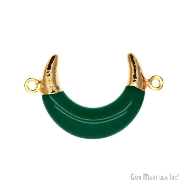 Gold Plated Double Bail Horn Pendant GemMartUSA PreStyled Sets Gold Plated Double Bail Horn Pendant GemMartUSA PreStyled Sets