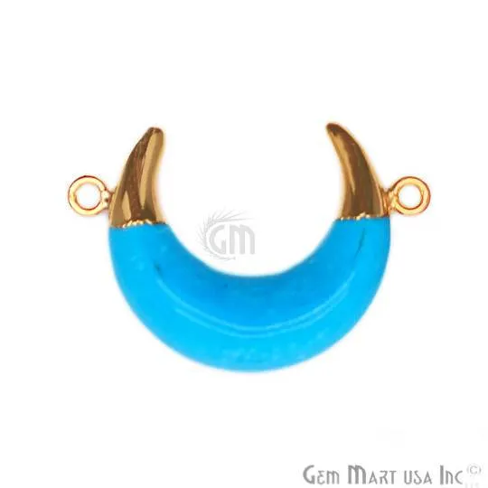 Gold Plated Double Bail Horn Pendant GemMartUSA PreStyled Sets Gold Plated Double Bail Horn Pendant GemMartUSA PreStyled Sets