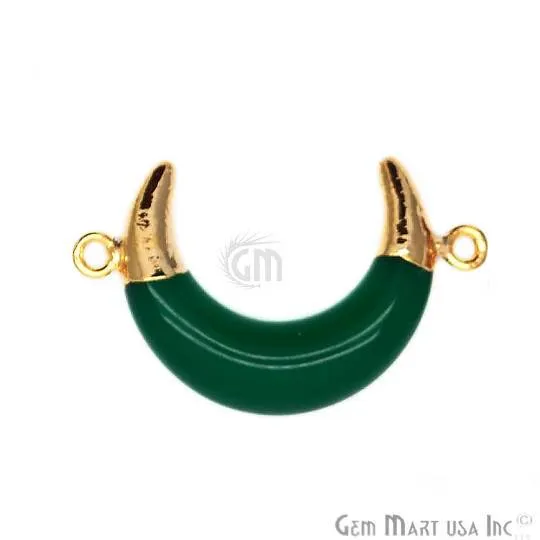 Gold Plated Double Bail Horn Pendant GemMartUSA PreStyled Sets Gold Plated Double Bail Horn Pendant GemMartUSA PreStyled Sets