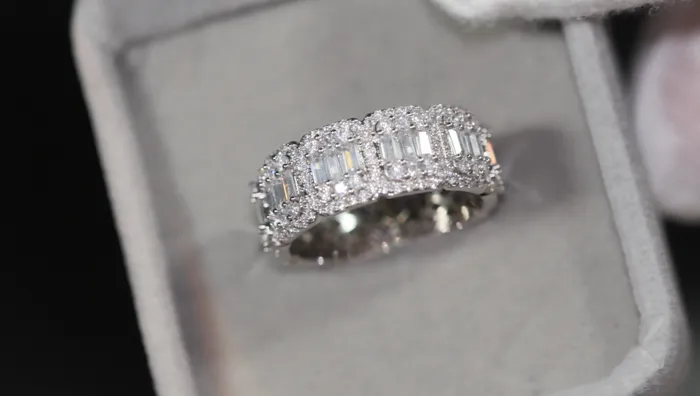Lab Diamonds London Rings Baguette Ring Eternity Ring Mens Iced Out Ring Womens Diamond Ring Big Engagement Ring iced out rings