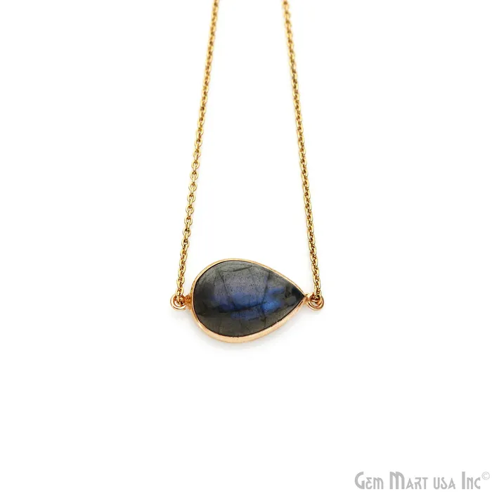PreStyled Sets GemmartUSA Flashy Labradorite Cabochon 13x18mm Pears Double Bail Gold Plated Gemstone Connector PreStyled Sets GemmartUSA Flashy Labradorite Cabochon 13x18mm Pears Double Bail Gold Plated Gemstone Connector