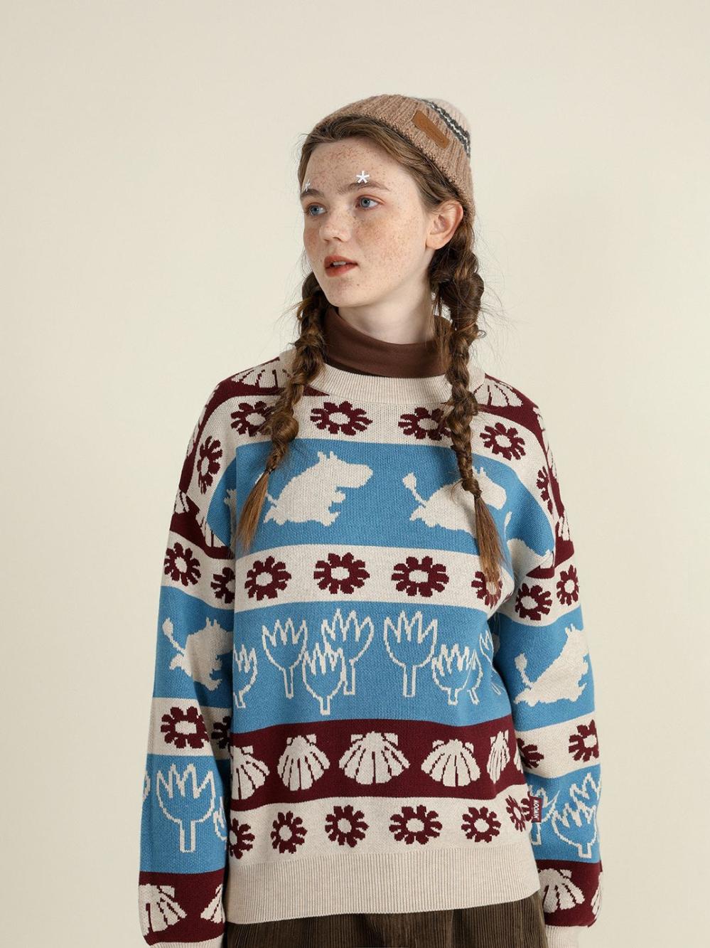 Strickmode | Damen  Pcholli Xmas Strickpullover Bekleidung Damen