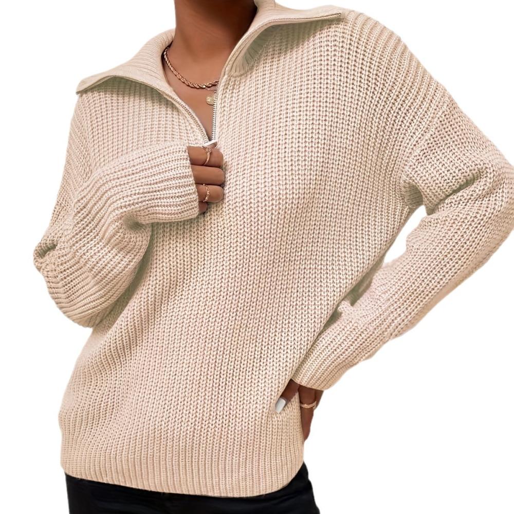 Strickmode | Damen  Pcmira Half-Zip Pullover Bekleidung Damen